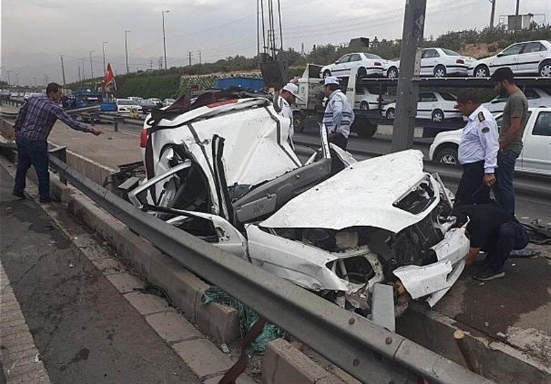 تصادفات درون شهری در کرمانشاه ۵۲ درصد کاهش یافت