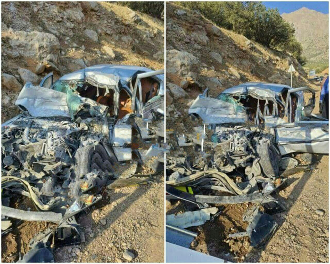 ۲ نفر در سوانح رانندگی کرمانشاه جان باختند