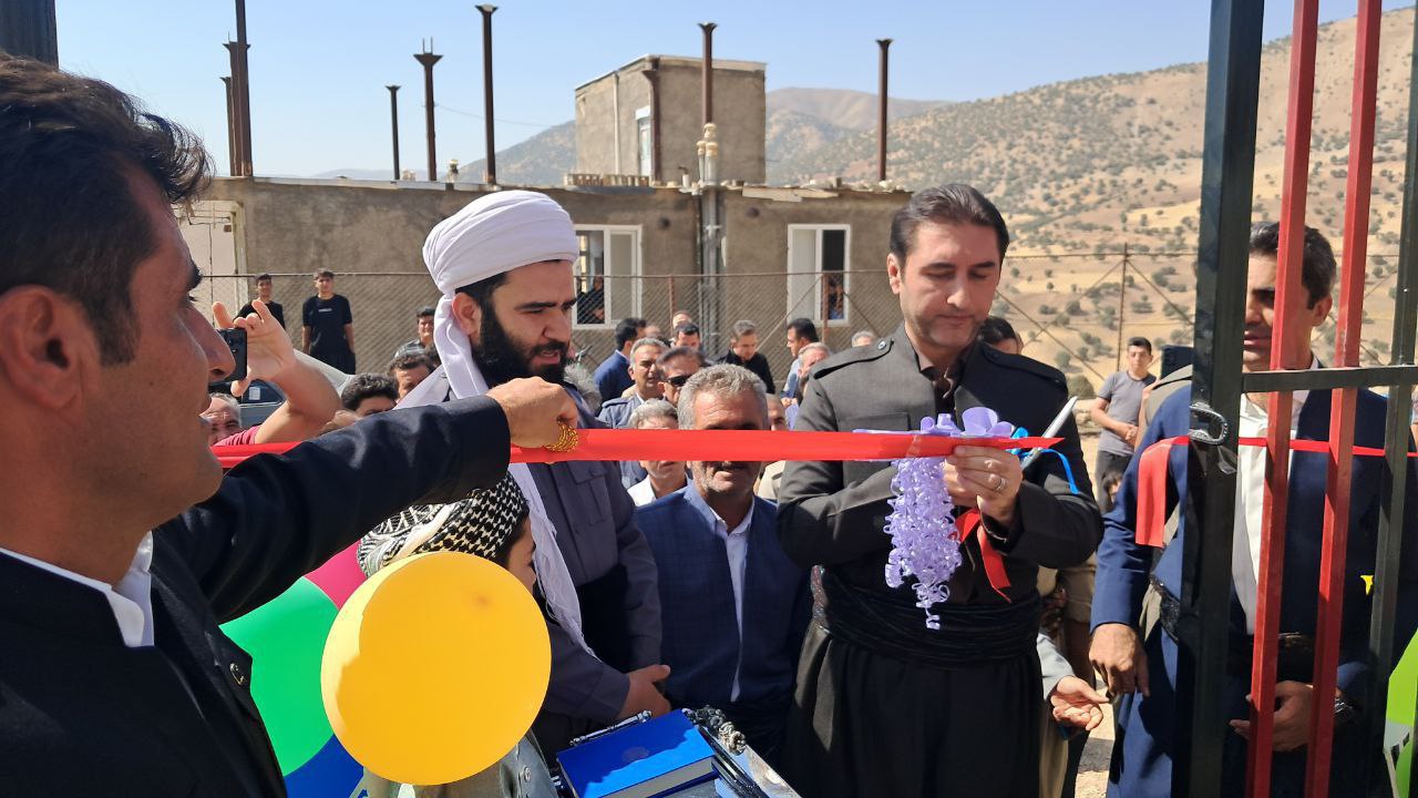 افتتاح چندین پروژه عمرانی در جوانرود به مناسبت هفته دولت