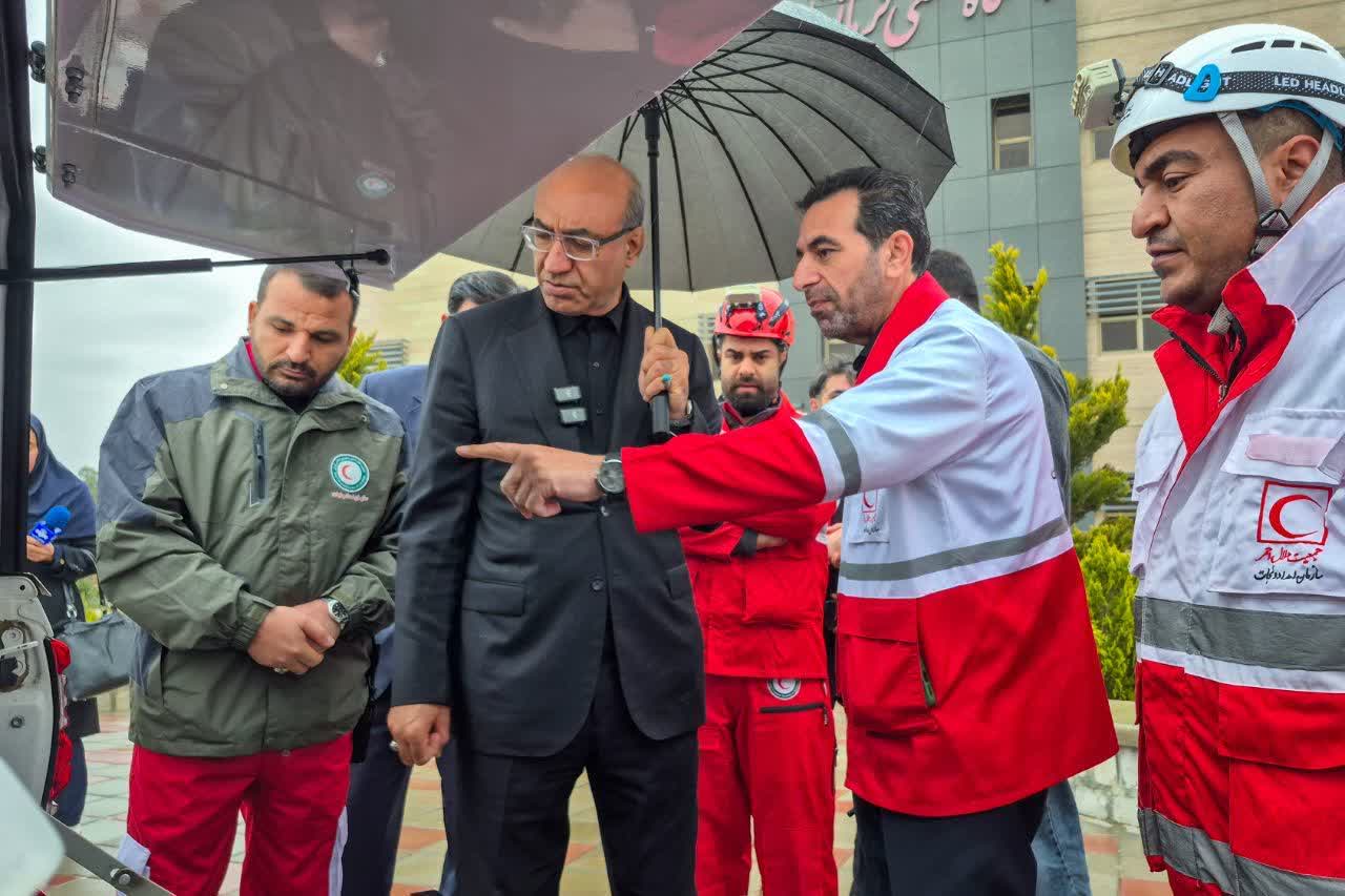 دیدار مدیرعامل جمعیت هلال احمر استان با استاندار کرمانشاه صورت گرفت