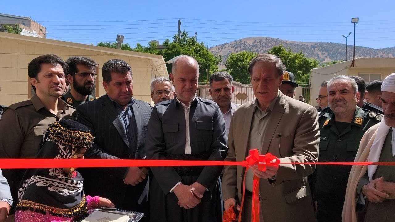 افتتاح ساختمان جدید اداره آموزش و پرورش شهرستان ثلاث باباجانی